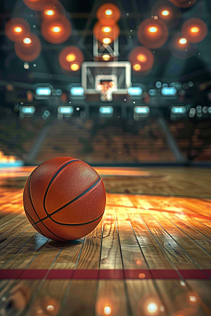 篮球NBA场景素材