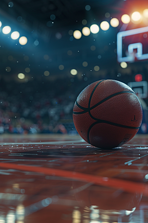 篮球NBA球类运动素材