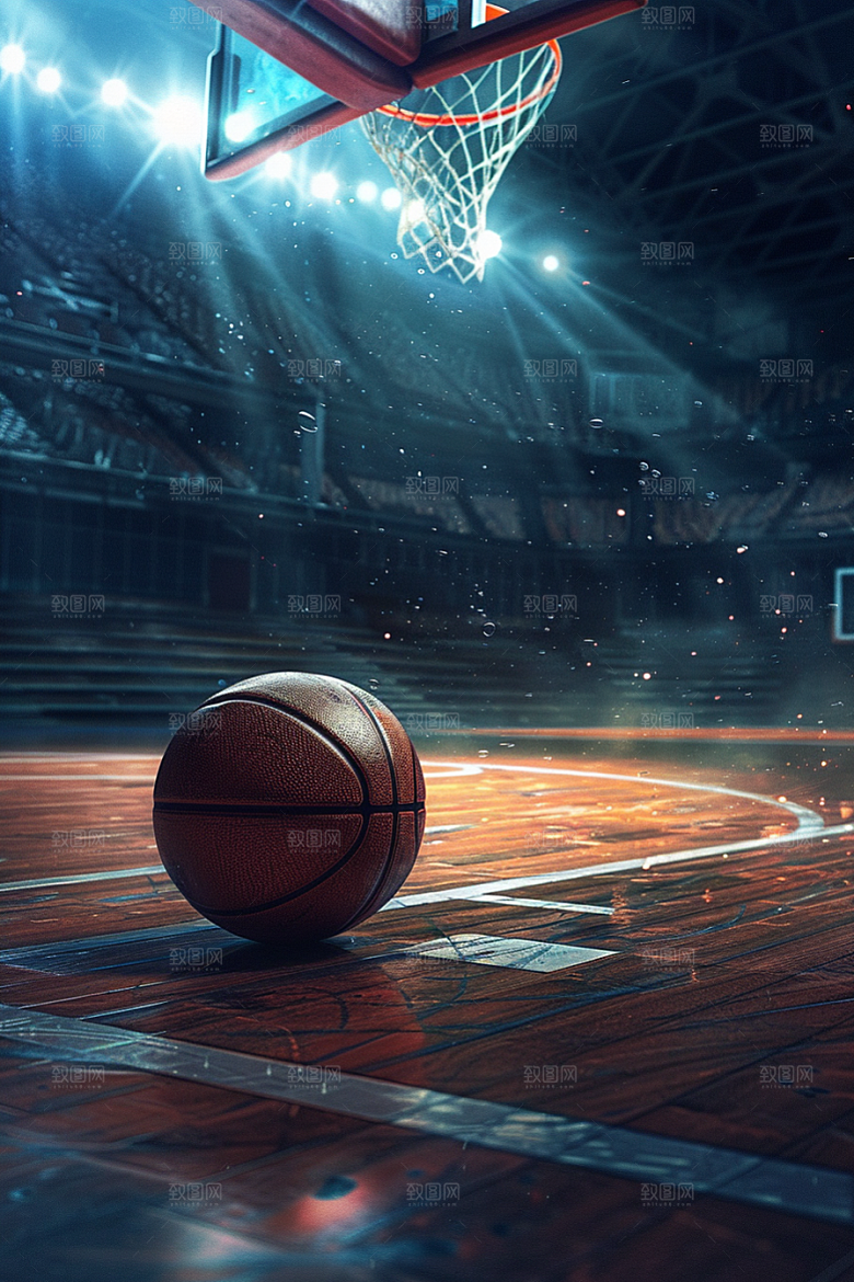 篮球NBA体育课素材