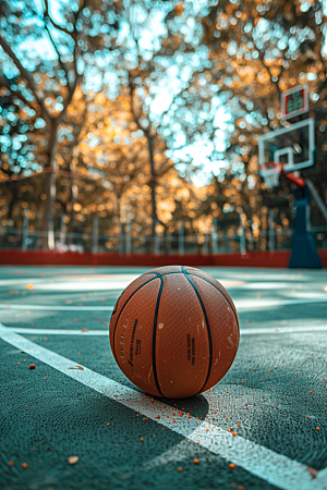 篮球健身场景素材