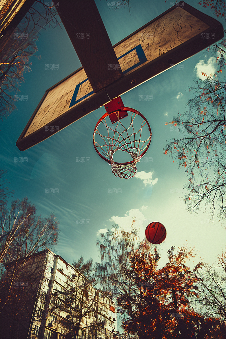 篮球高清场景素材
