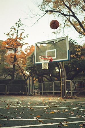 篮球健身球类运动素材