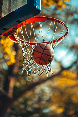 篮球高清体育器材素材