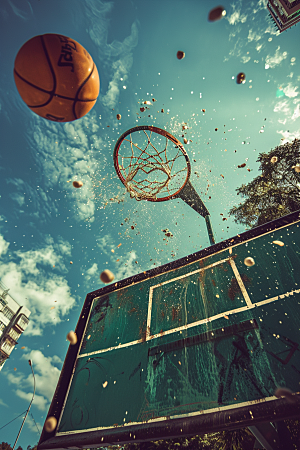 篮球球类运动NBA素材