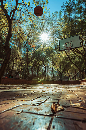 篮球高清场景素材