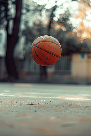 篮球球类运动健身素材