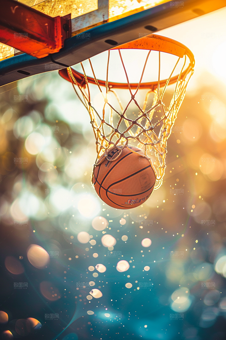 篮球NBA体育课素材