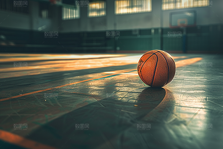 篮球体育体育课素材