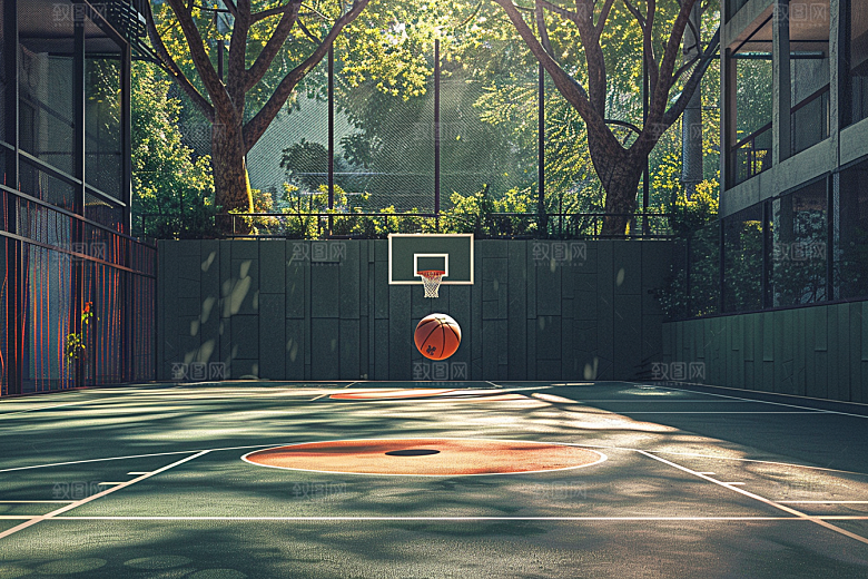 篮球NBA球类运动素材