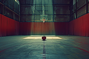 篮球锻炼体育素材