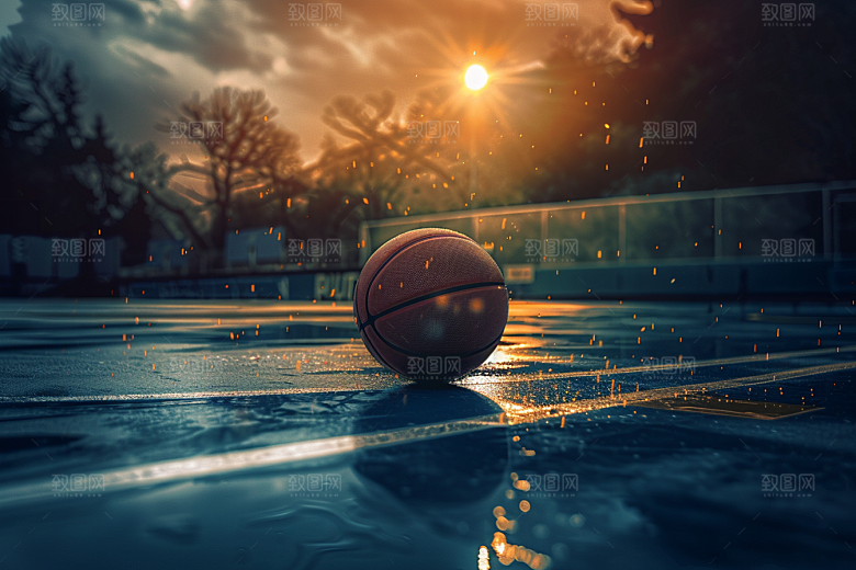篮球NBA球类运动素材