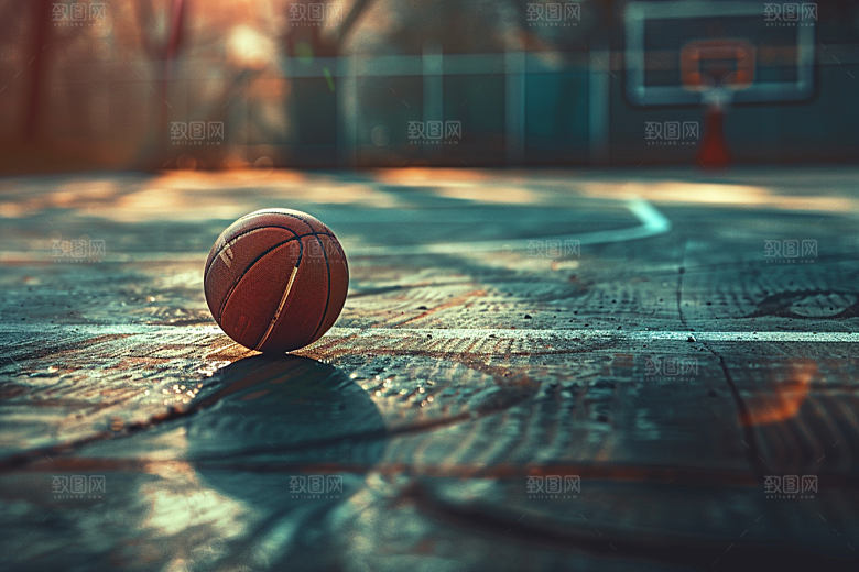 篮球场景锻炼素材