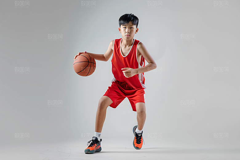 打篮球的人动感体育摄影图