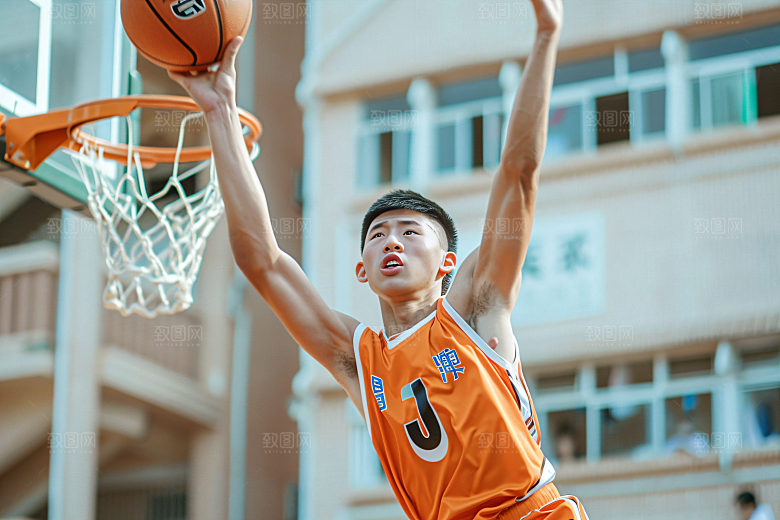 打篮球的人健身健康摄影图