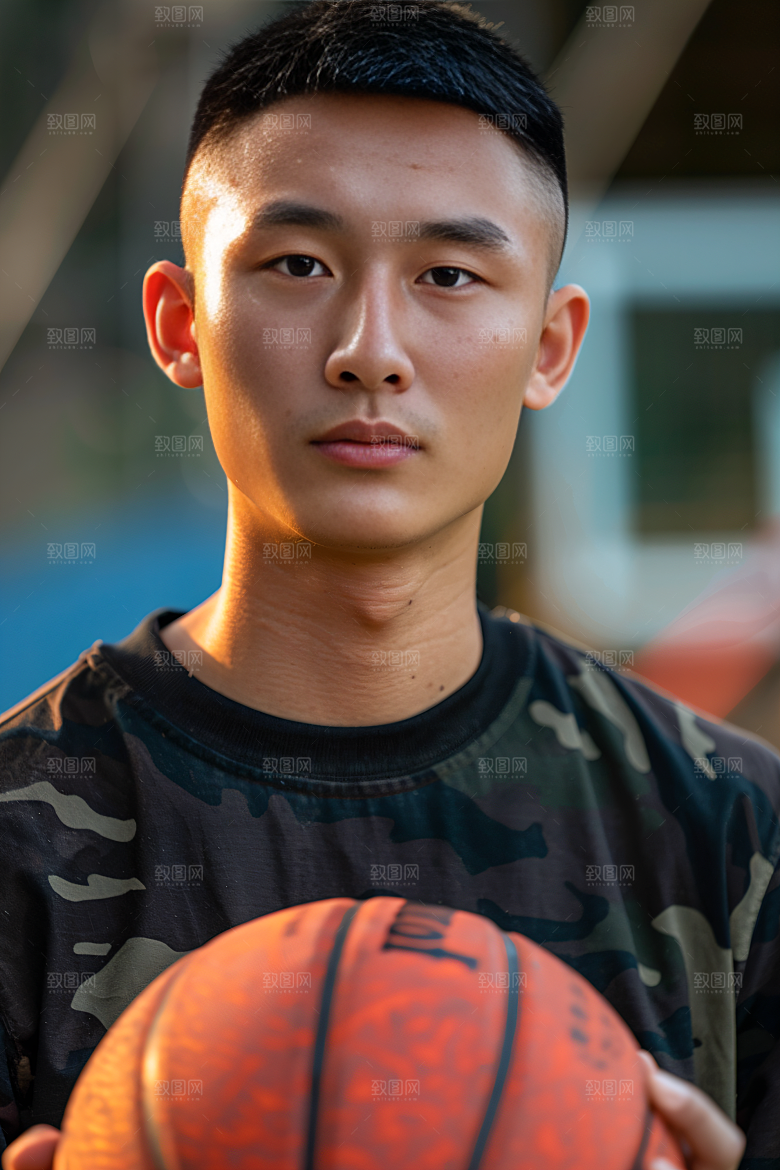 打篮球的人健康高清摄影图