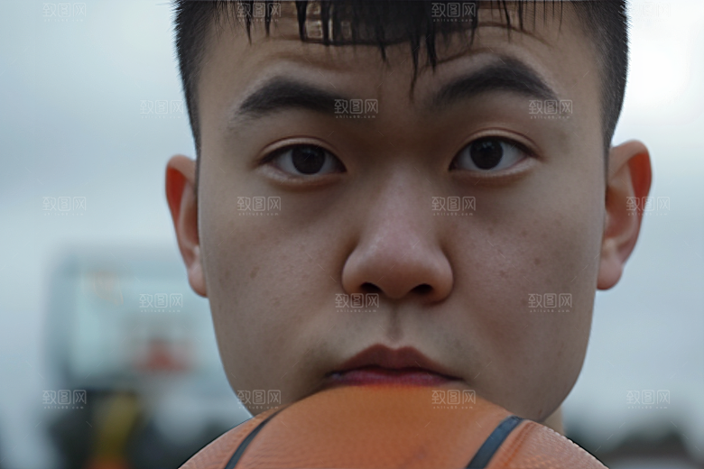 打篮球的人扣篮投篮摄影图