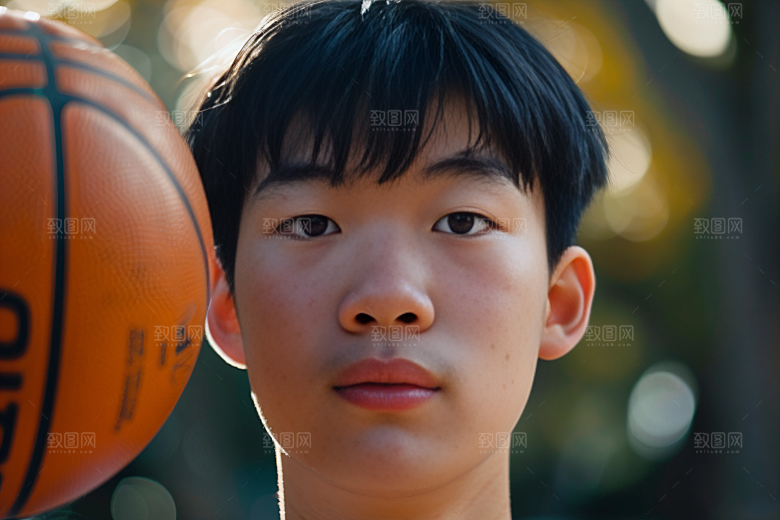 打篮球的人人物健康摄影图