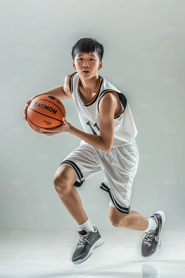 打篮球的人健身锻炼摄影图