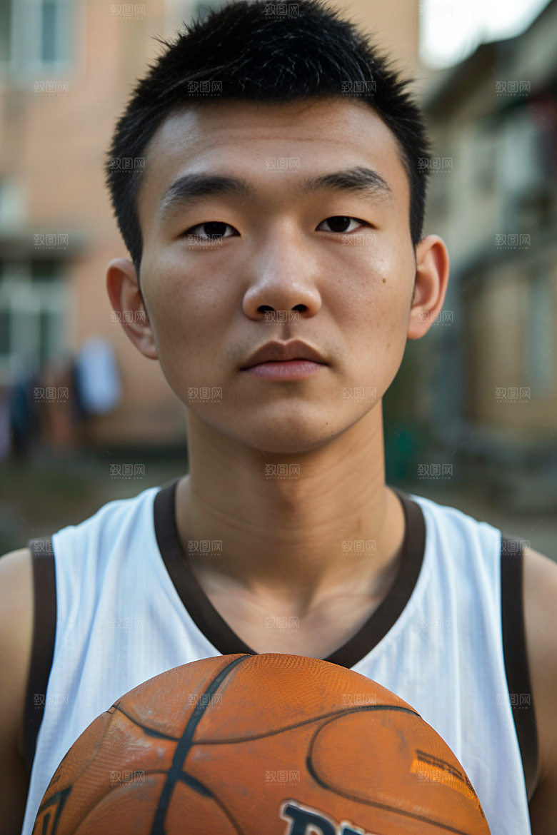 打篮球的人锻炼人物摄影图