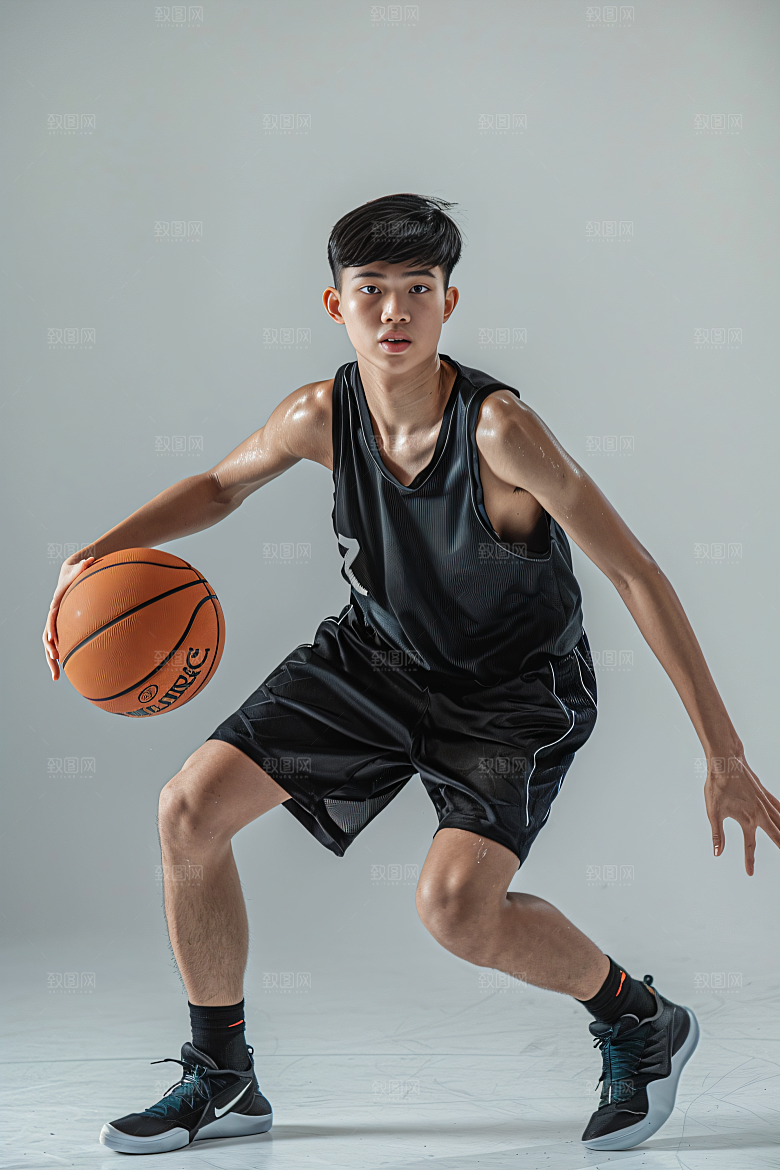 打篮球的人人物高清摄影图