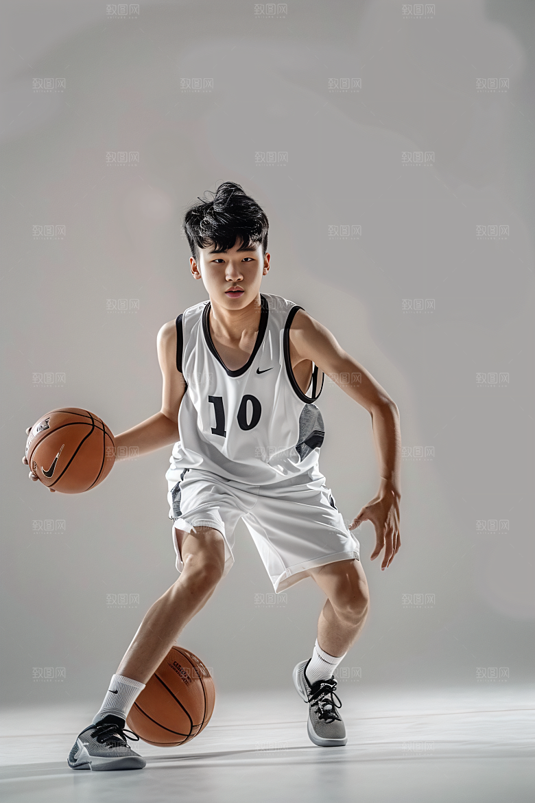 打篮球的人人物健康摄影图