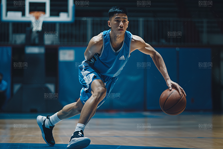 打篮球的人活力青年摄影图