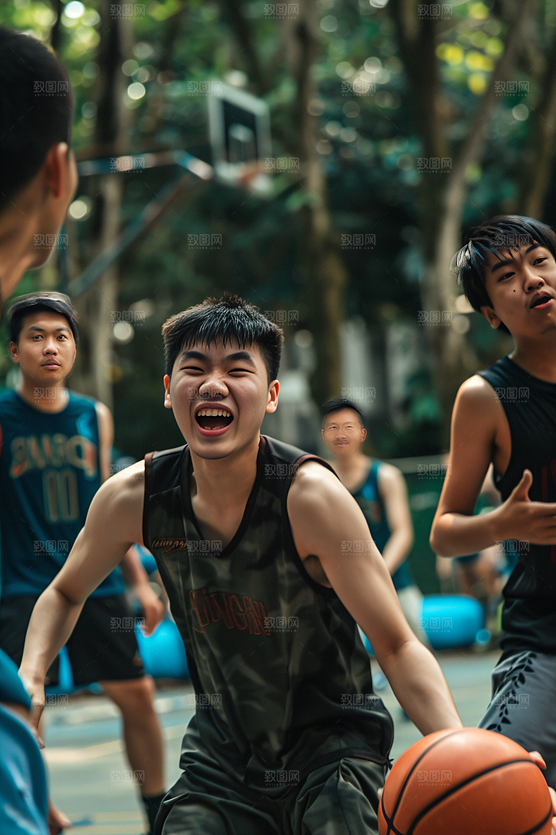 打篮球的人运动高清摄影图