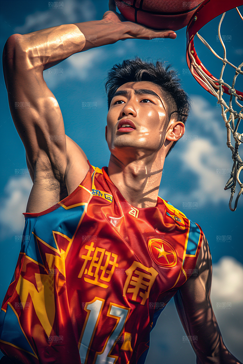打篮球的人健康高清摄影图
