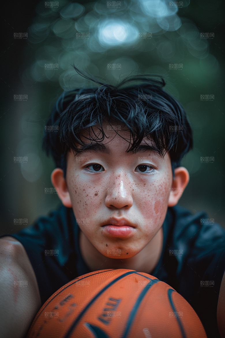 打篮球体育球场摄影图