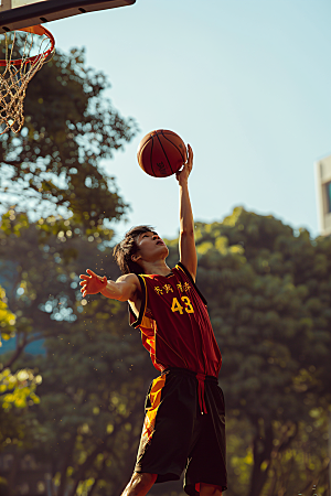 打篮球体育高清摄影图