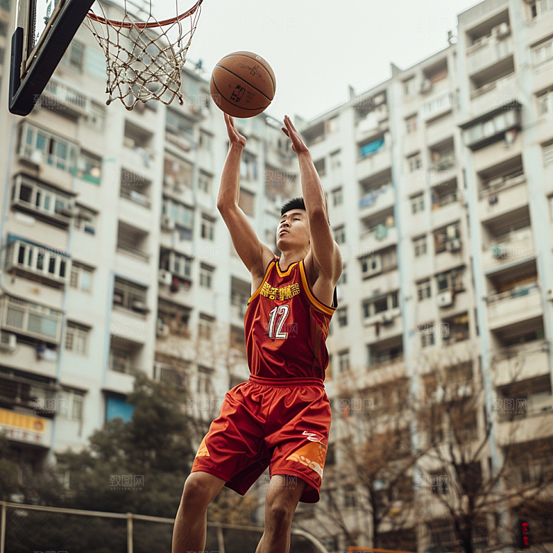 打篮球高清人物摄影图