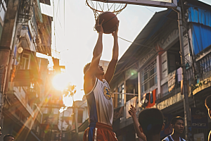 打篮球高清全民健身摄影图