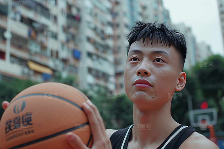 打篮球运动比赛摄影图