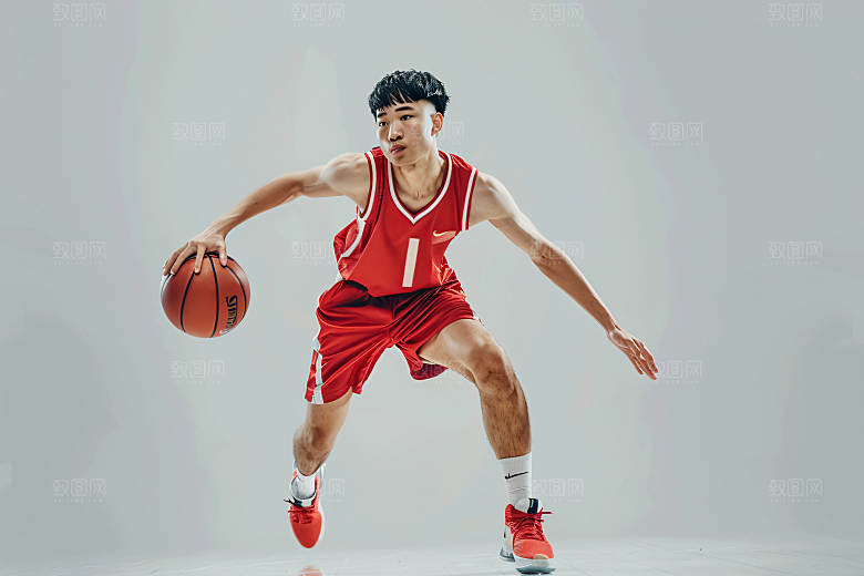 打篮球运动体育摄影图