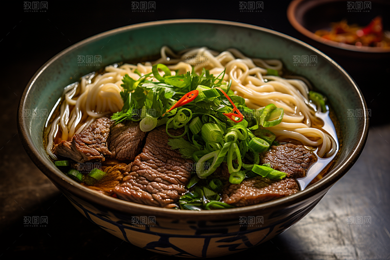 兰州拉面兰州牛肉面牛肉拉面摄影图