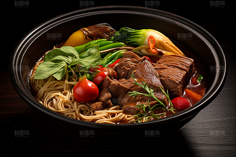 兰州拉面高清美味摄影图