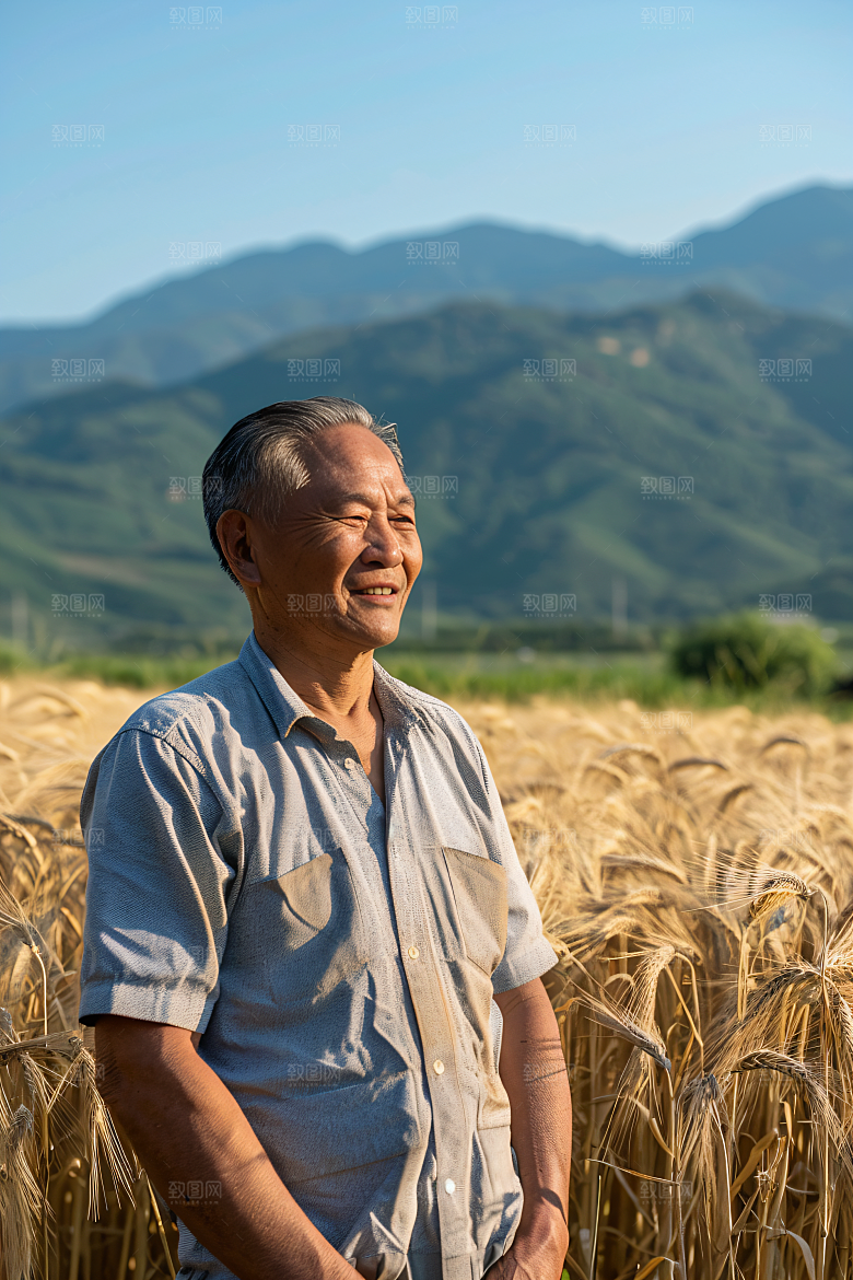 农民丰收种地高清摄影图