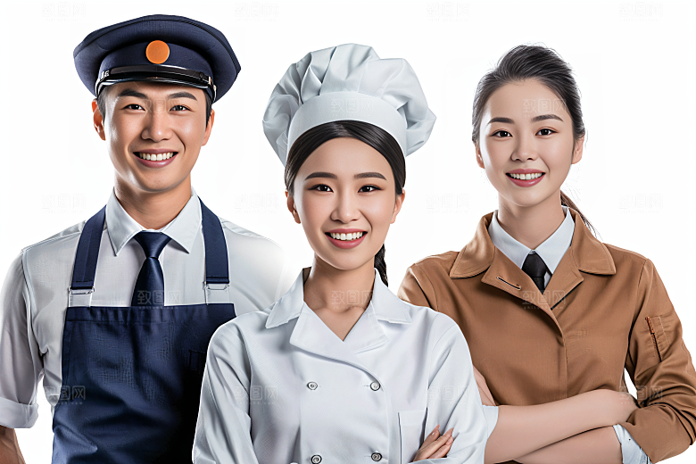 劳动节职业肖像形象工作摄影图