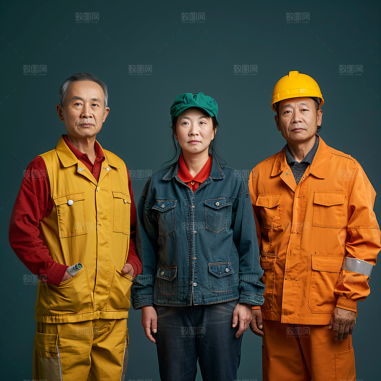 劳动节职业肖像劳动节工作摄影图