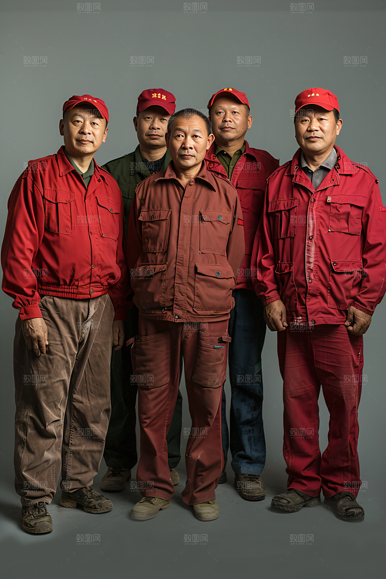劳动节职业肖像人物节日摄影图