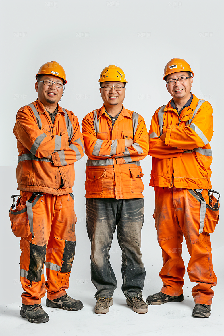 劳动节职业肖像制服人物摄影图