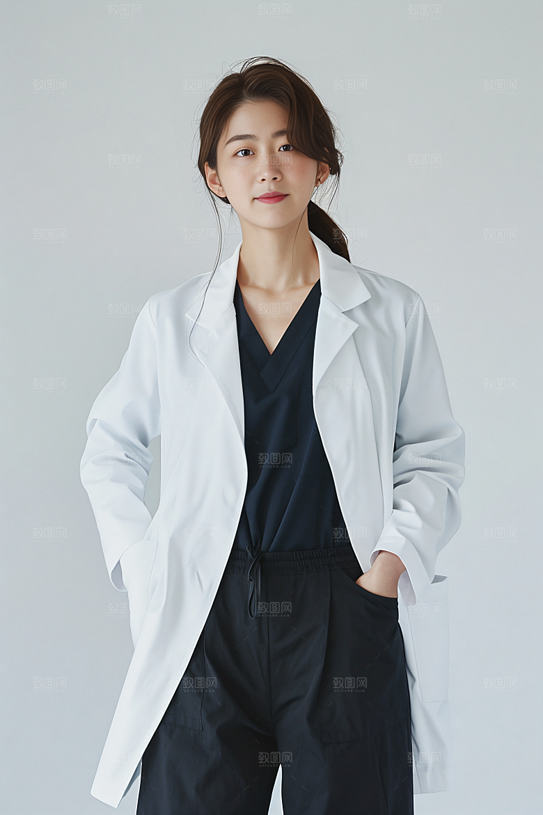 劳动节职业肖像制服致敬劳动者摄影图