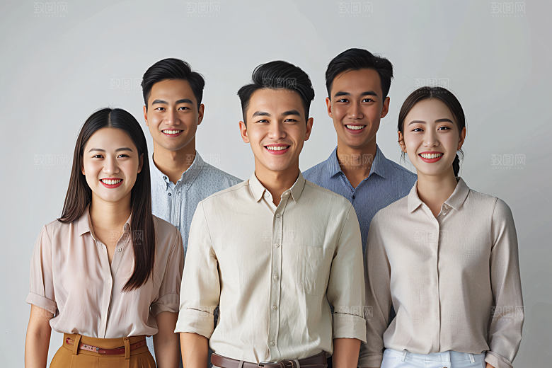 劳动节职业肖像人物制服摄影图