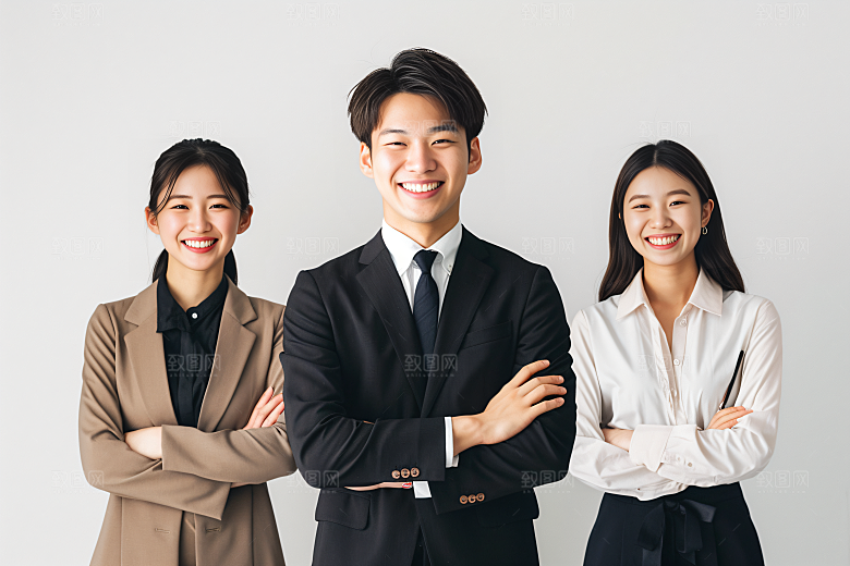 劳动节职业肖像形象制服摄影图