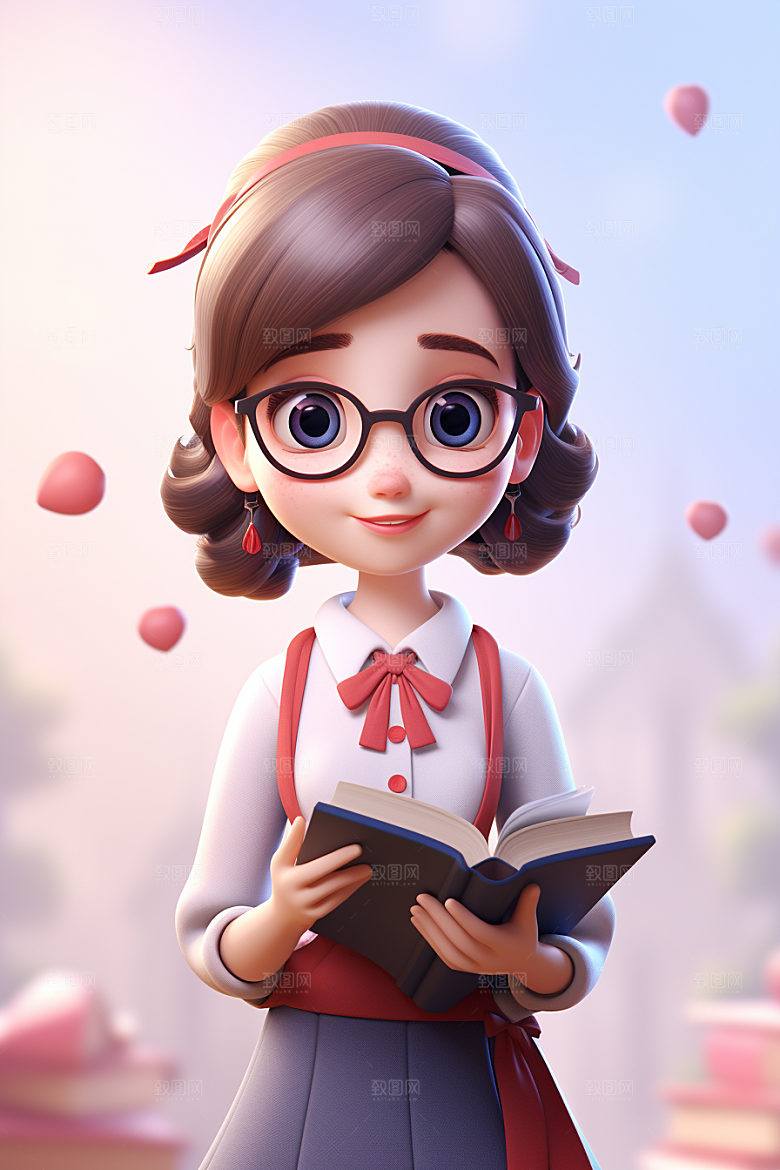 老师教授教师模型