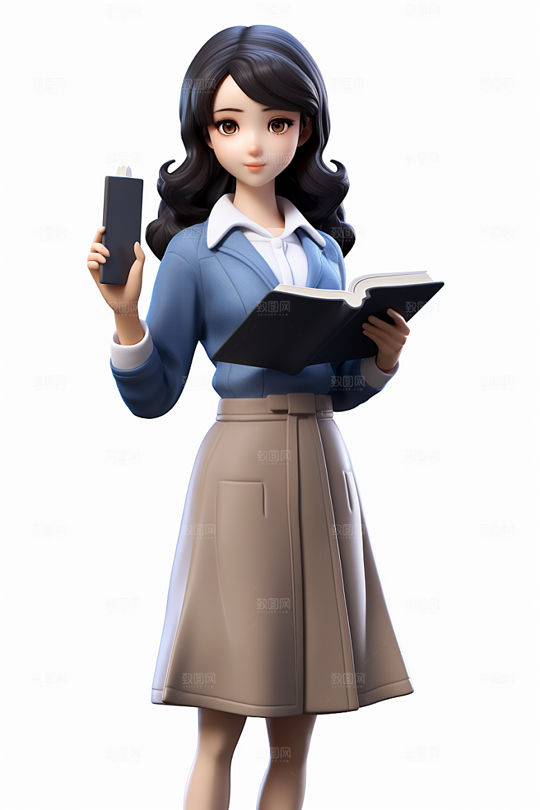 老师IP3D模型