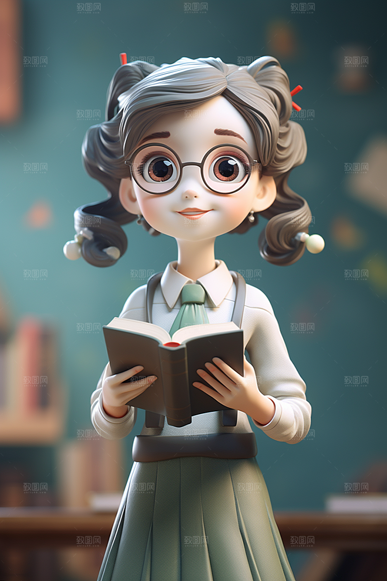老师教学教授模型