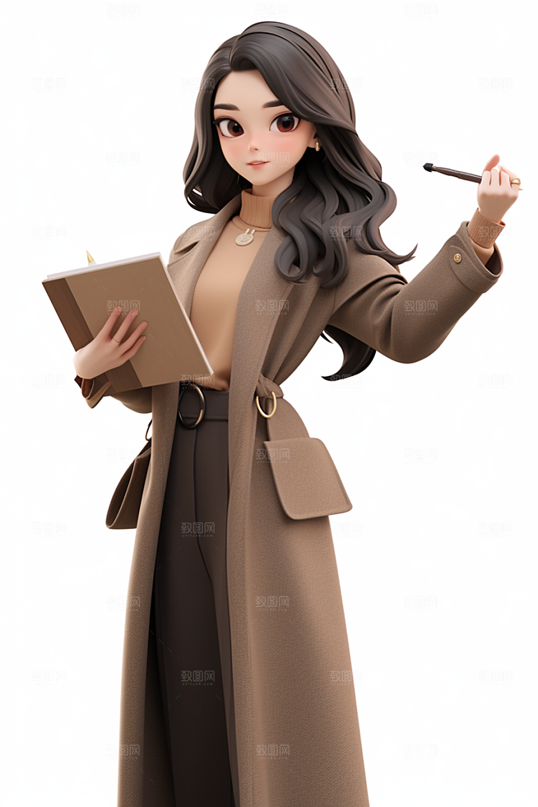 老师教育3D模型