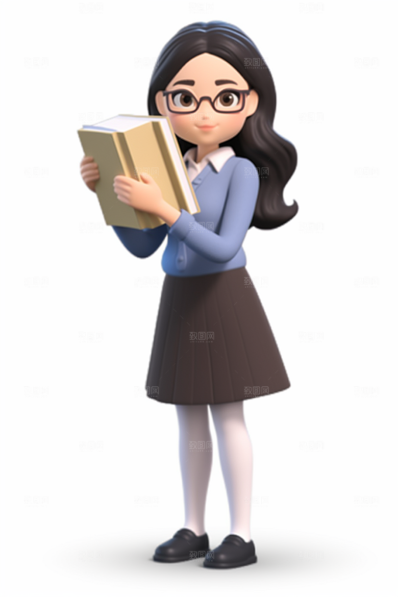 老师形象教师模型