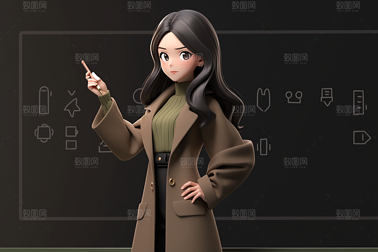 老师教师教育模型